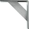 Ekena Millwork Traditional Steel Bracket, Unfinished 2"W x 8"D x 8"H BKTM02X08X08TRCRS - alternate 10